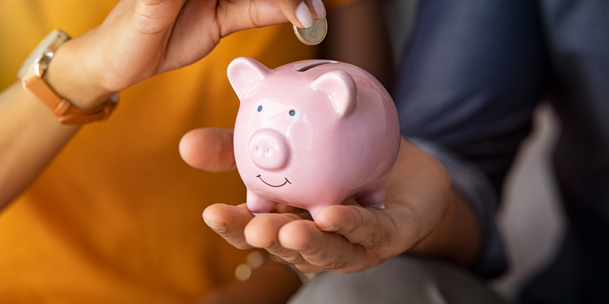 Savings Account Piggy Bank