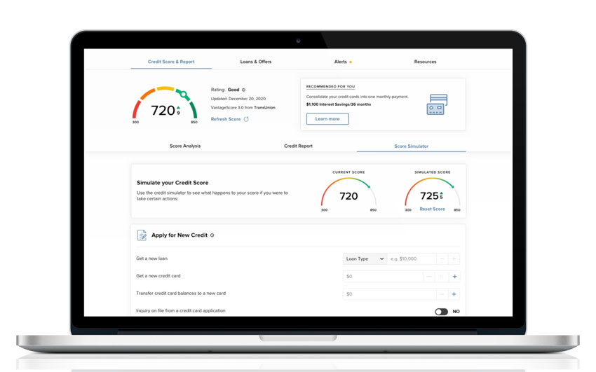 Free Credit Monitoring Tool Credit Sense Ion Bank