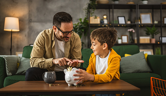 Teaching kids about money